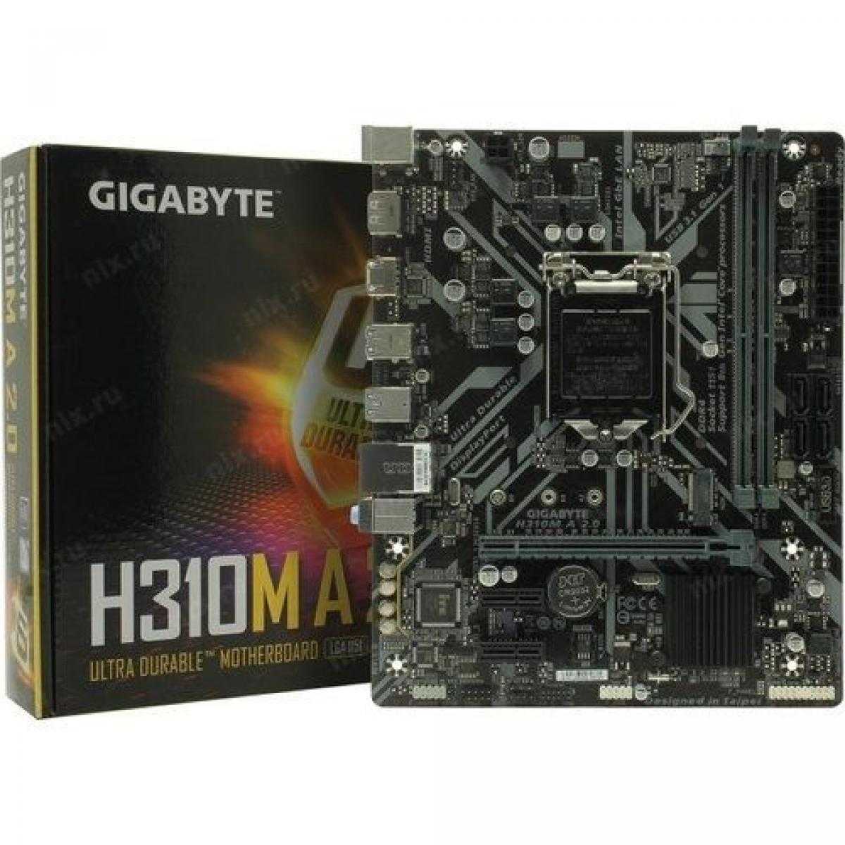 Gigabyte b365m h обзор