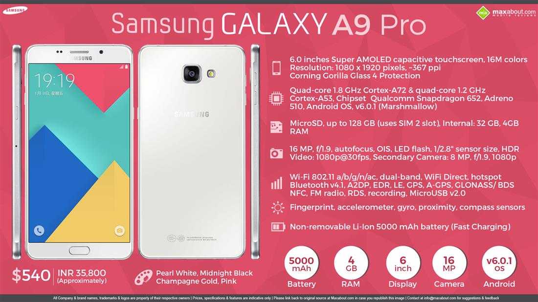Обзор смартфона samsung galaxy a9 (2018) - onepo