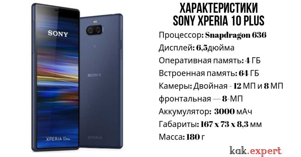 Обзор смартфона sony xperia 10 plus — wylsacom