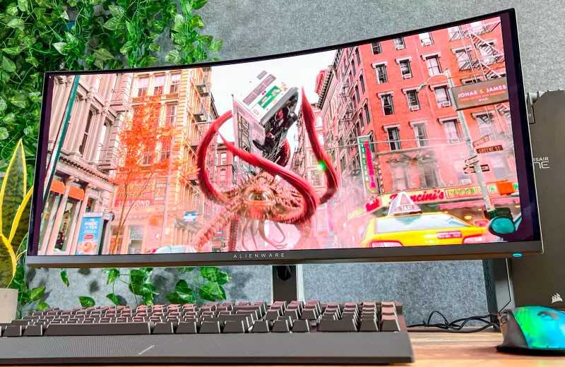 Dell alienware aw3423dw review: 3440×1440 175hz g-sync qd-oled ultrawide curved gaming monitor
