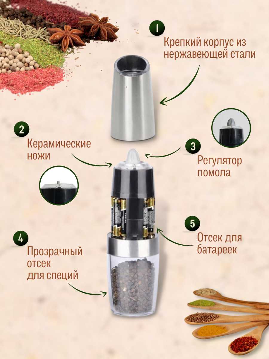 Рейтинг лучших электрических мельниц для специй и пряностей на 2022 г > продукты apple