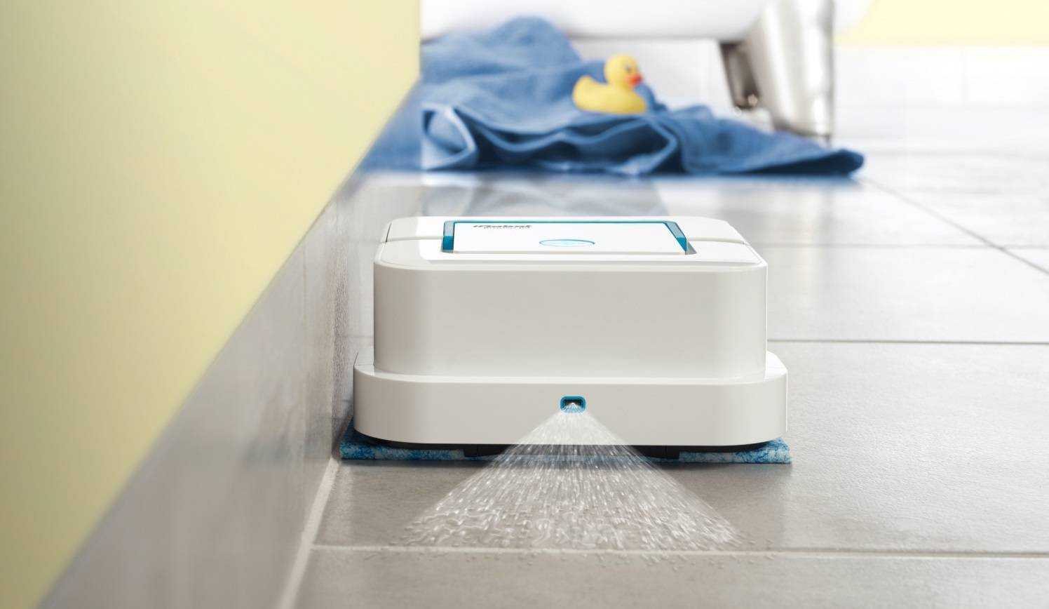 Как моющий робот пылесос делает влажную уборку