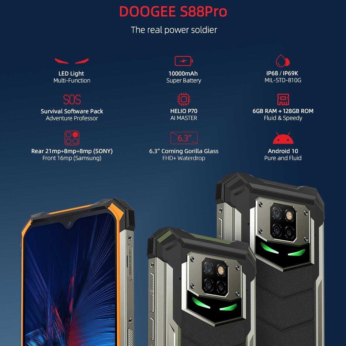 Лучшие смартфоны doogee 2019 года