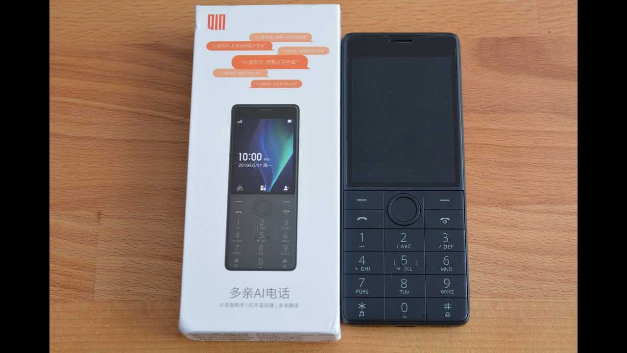 Обзор кнопочного qin 1s от xiaomi