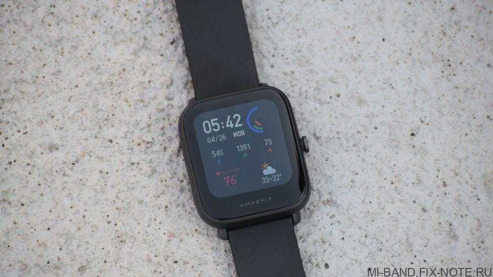 Обзор amazfit bip