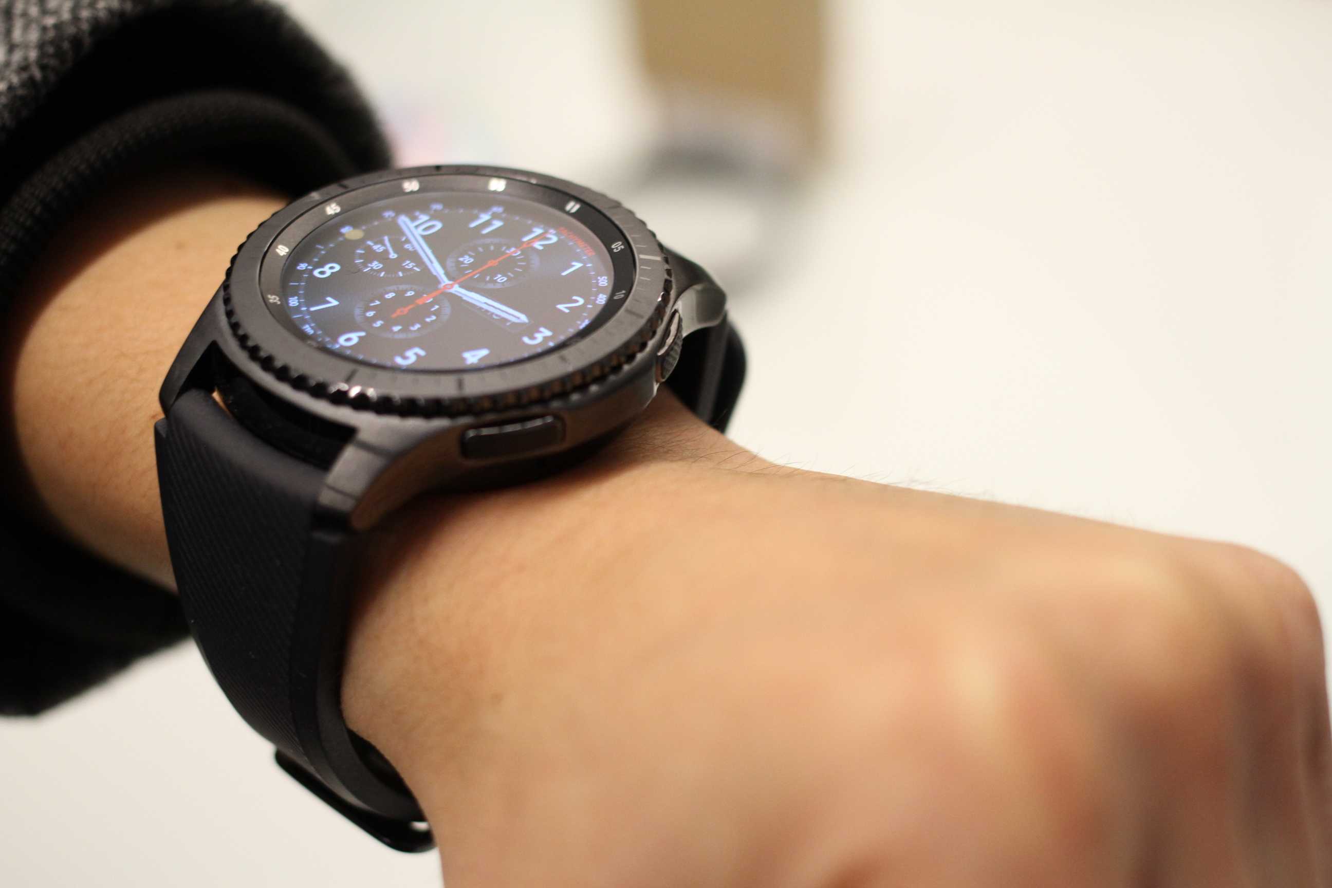 Новые часы от samsung - gear s3! - super g