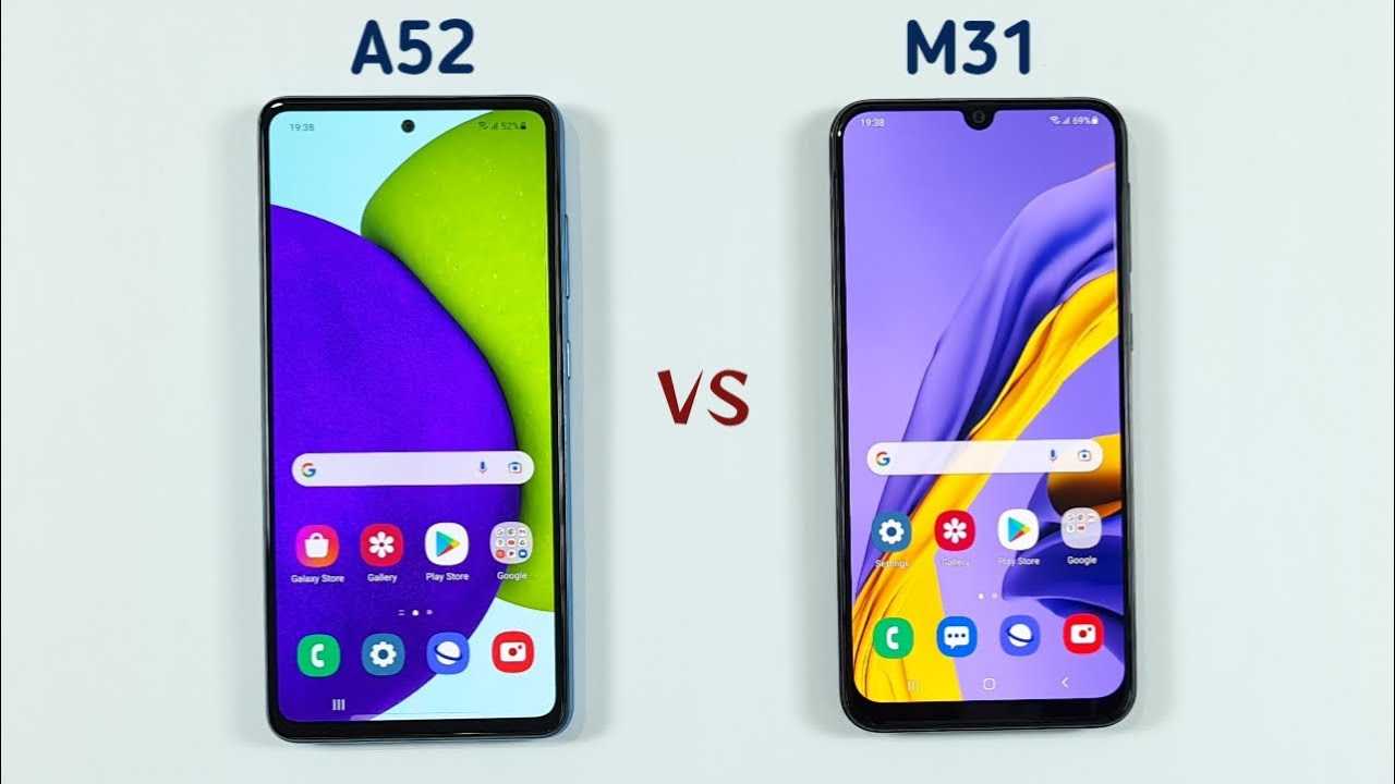 Сравнение samsung galaxy a32 vs galaxy m31s - phonesdata
