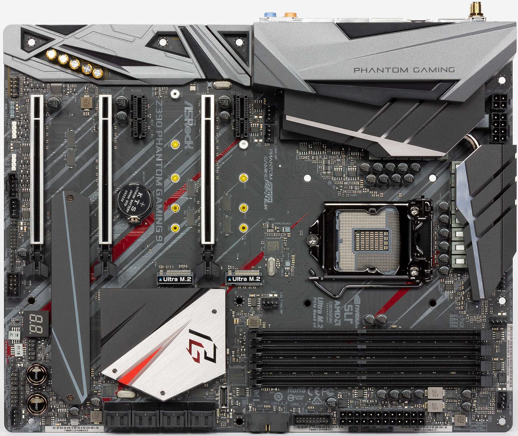 Обзор материнской платы asrock z490 phantom gaming 4sr
