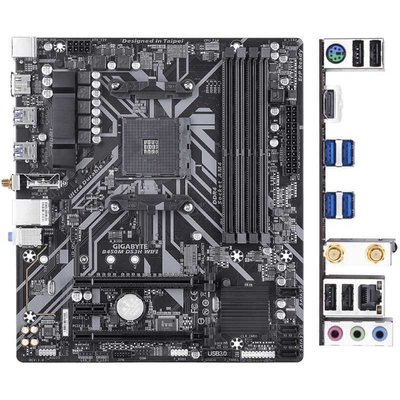 Gigabyte h470m ds3h обзор