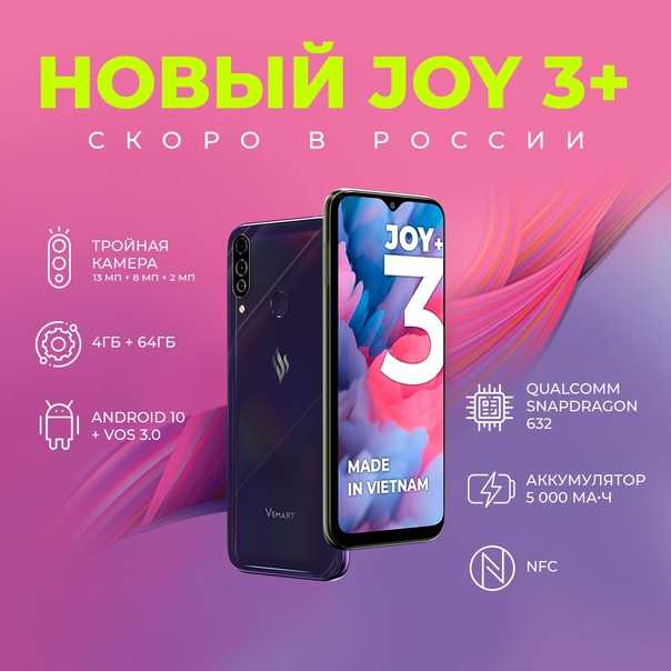 Обзор vsmart joy 4 3/64gb с nfc — welcome to vietnam - candoru