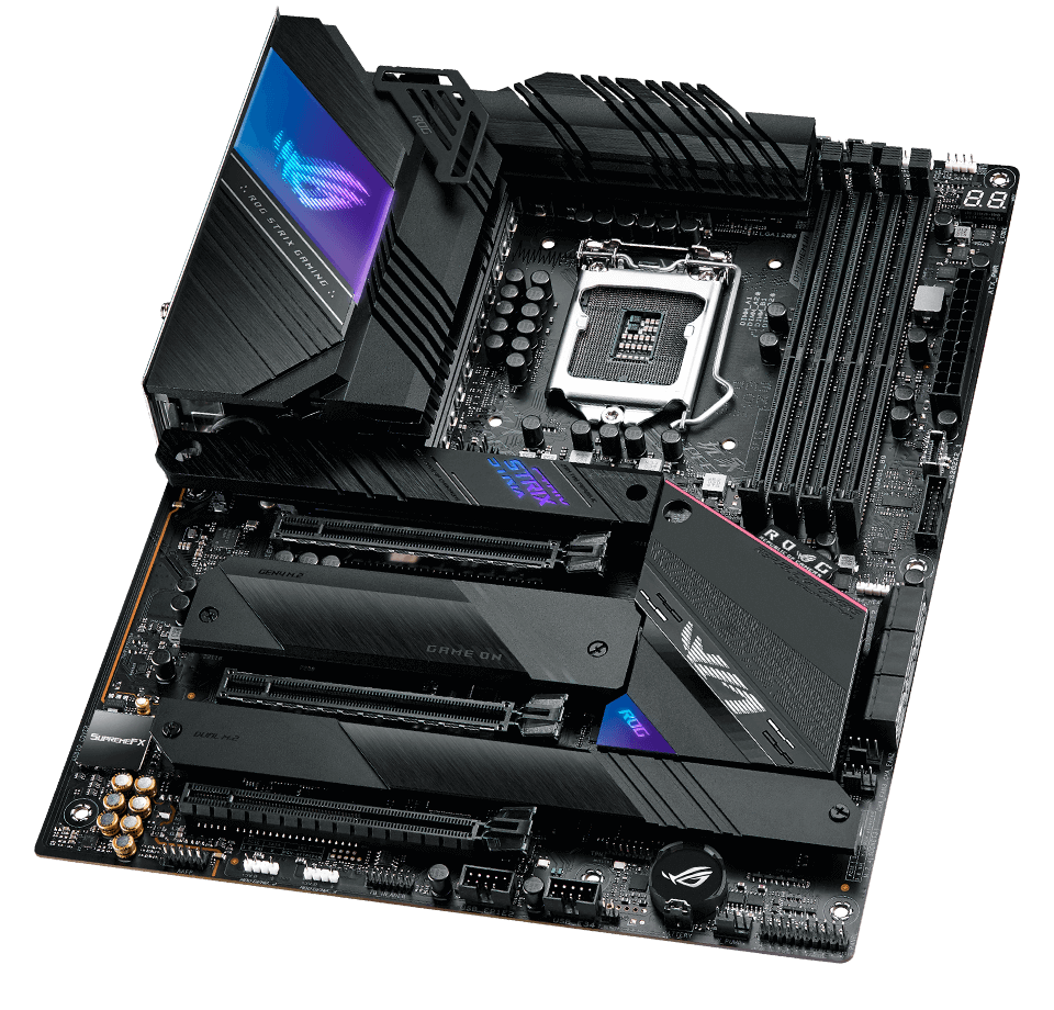 Рад приветствовать Вас, сегодня на обзоре материнская плата Asus ROG STRIX Z590-F GAMING WIFI Производительность Мощная система питания с цифровым управлением гарантирует стабильную работу новейших процессоров Intel В системе питания процессора применяетс