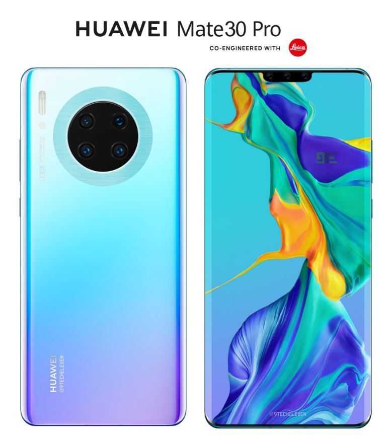 Первый взгляд на huawei mate 30/30 pro