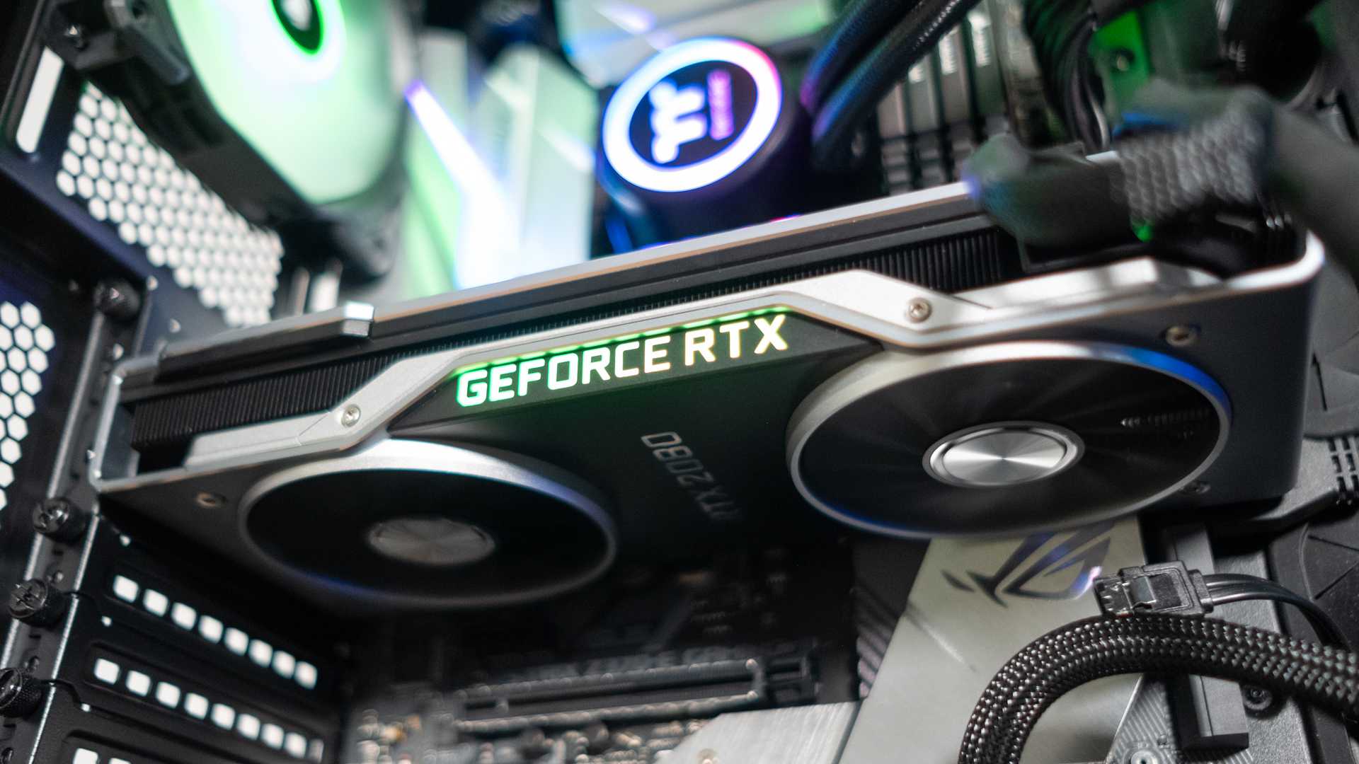 Geforce rtx обзор. ПК RTX. 2080. RTX 3080 В ПК. RTX 2080 founders Edition в ПК. GEFORCE 3080 ПК.