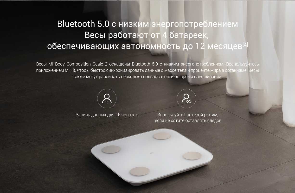 Весы xiaomi: обзор лучших моделей