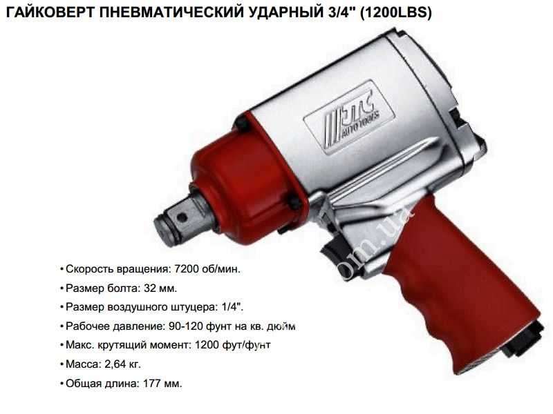 Лучшие пневматические гайковерты - рейтинг 2023