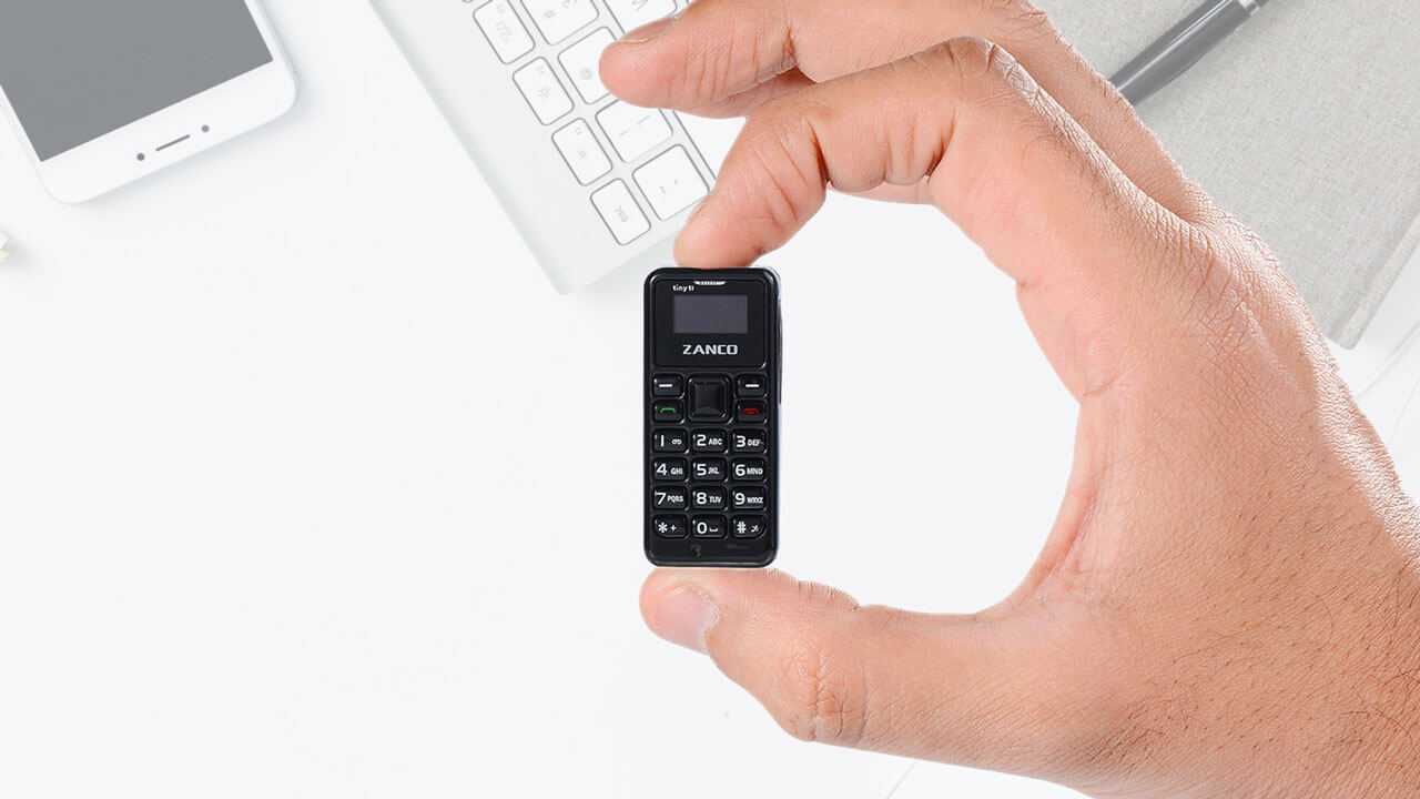 Самые маленькие телефоны в мире - 24сми