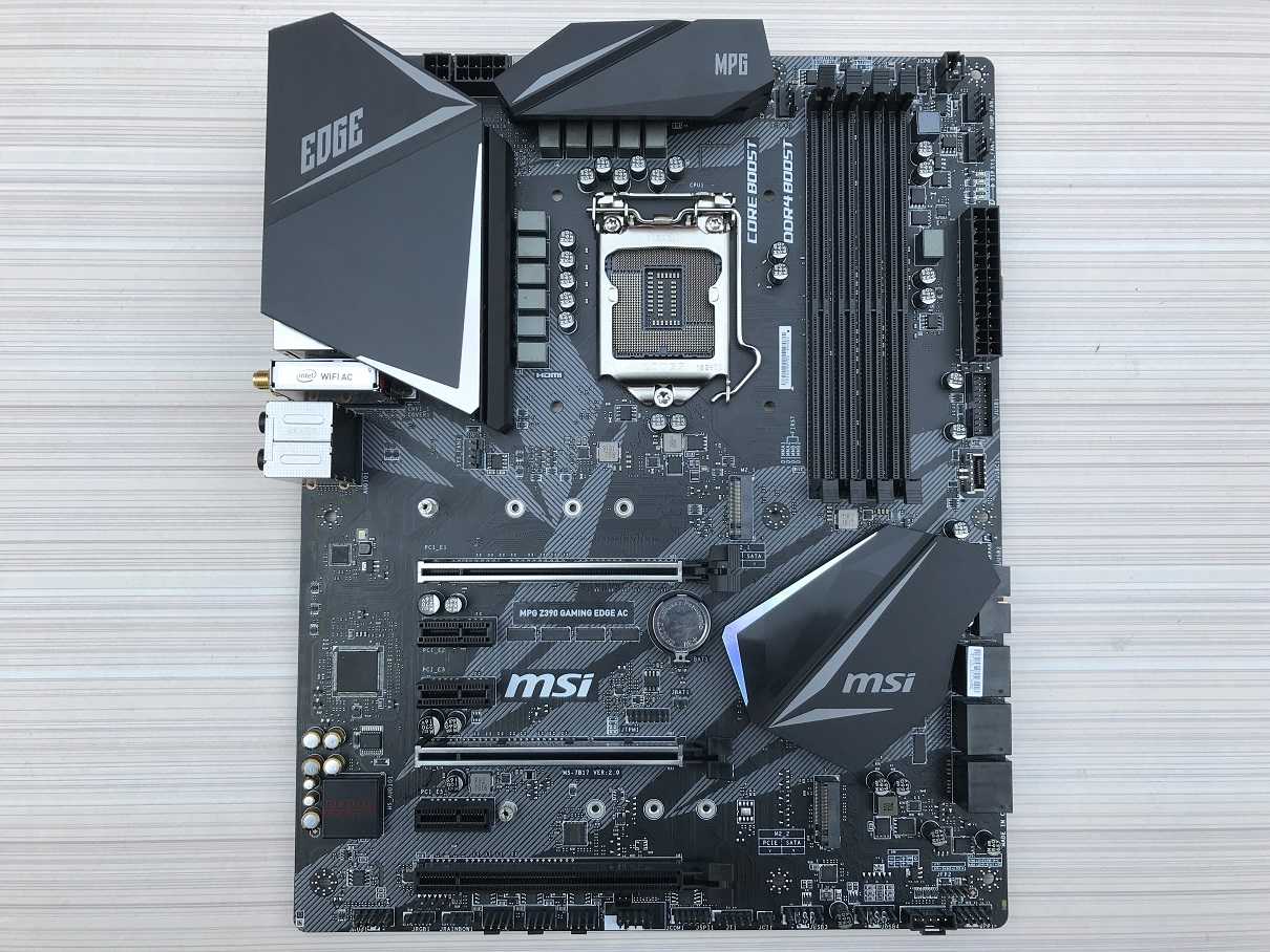 Msi mpg z490 gaming edge wifi обзор