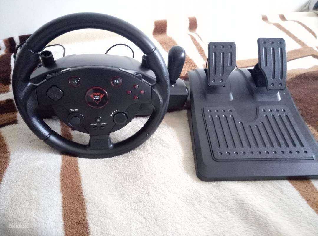 Ли рули. Руль Trust GXT 288 Racing Wheel. Руль Trust GXT. Игровой руль Trust GTX 288. Руль Trust Predator GXT 27.