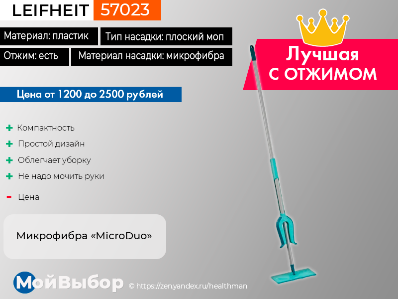 7 видов швабр для мытья полов – какая лучше, и как выбрать правильно?