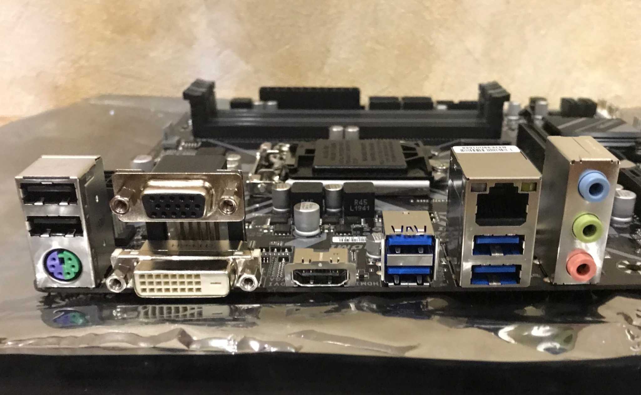Gigabyte b365m h обзор