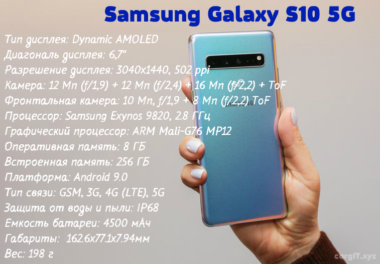 Samsung galaxy s10+ — лучший android смартфон 2019 года