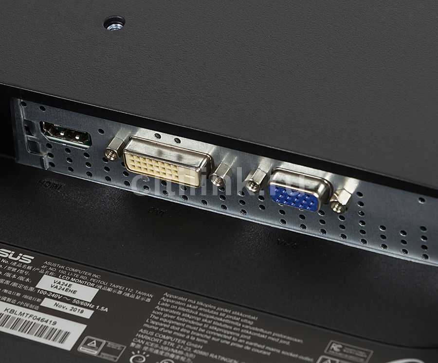Обзор монитора asus va24ehe