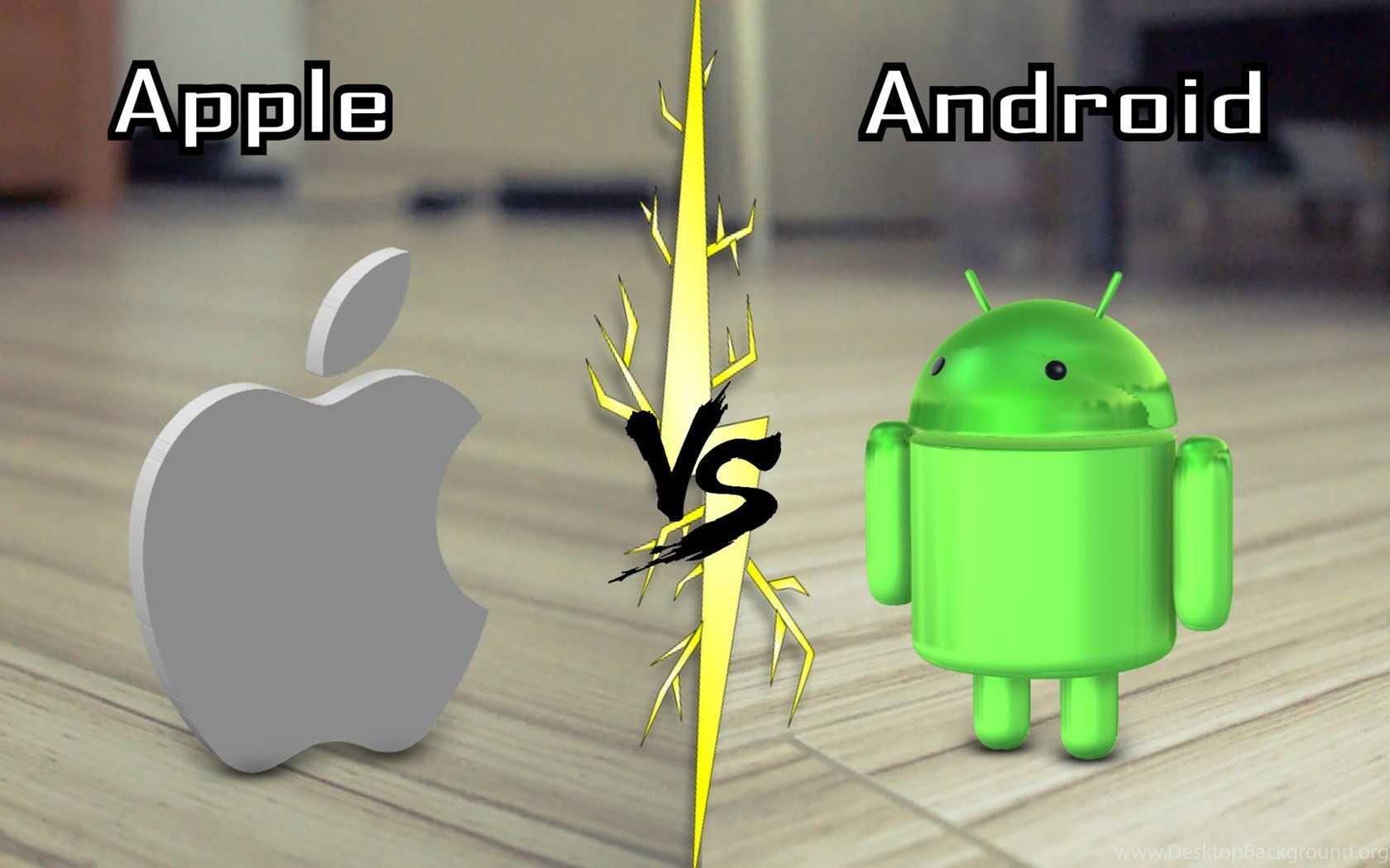 Андроид vs айфон