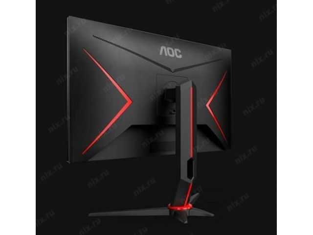 Обзор игрового монитора aoc 27g2 — бюджетный красавчик